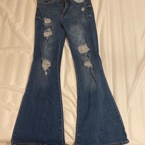 Bell bottom jeans